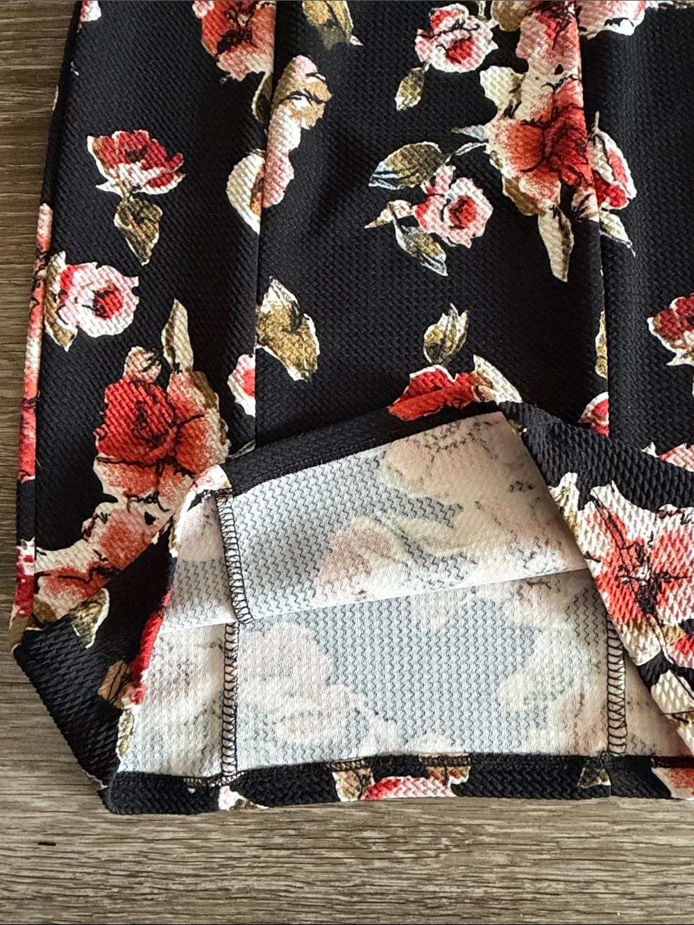 Love Chelsey Off Shoulder Black Floral Bodycon Dress